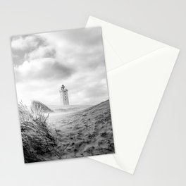 Denmark Black and White Stationery Card