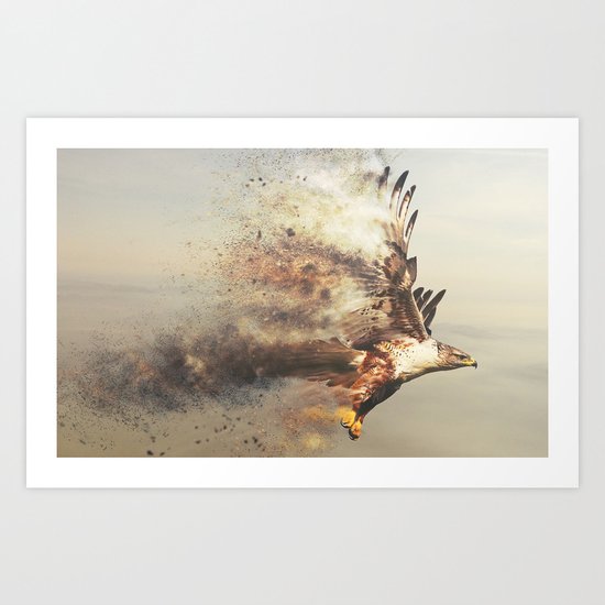 Stormhawk Art Print