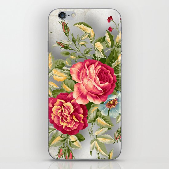 flowers iPhone & iPod Skin