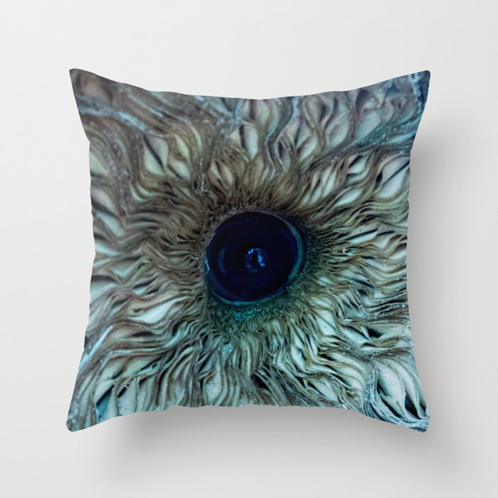 Mushroom Eye Throw Pillow