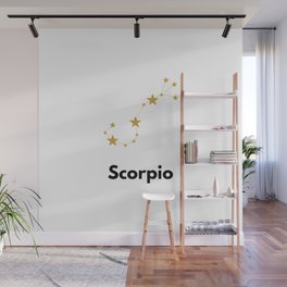 Scorpio, Scorpio Sign Wall Mural