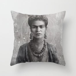 Frida Ink Throw Pillow