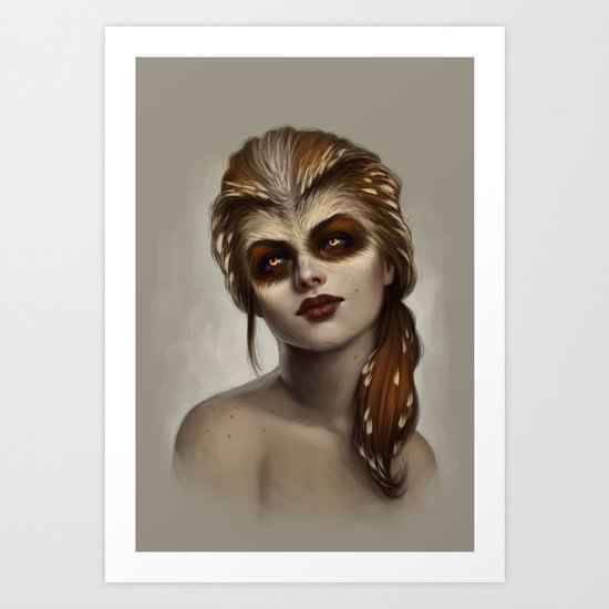 Owl Art Print