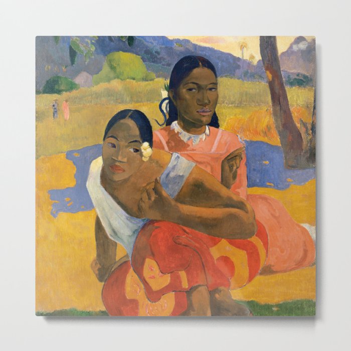 When Will You Marry by Paul Gauguin Ready to Hang Prints Home Decor Canvas Print Wall Art Print