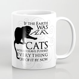 Cats on the Flat Earth Mug
