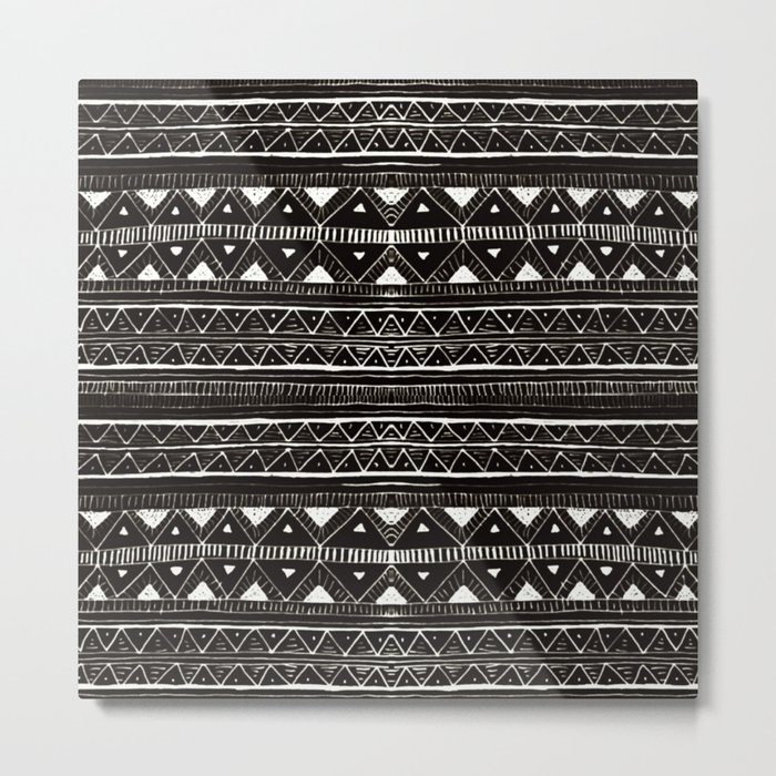 Zebedee Pattern Metal Print