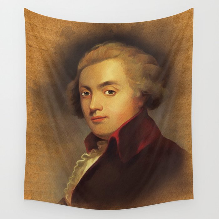 Wolfgang Amadeus Mozart Music Legend Wall Tapestry By