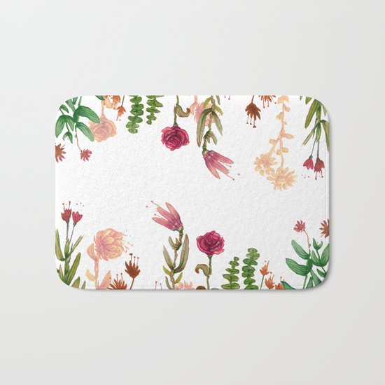 garden on mirror Bath Mat