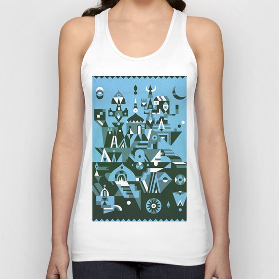 Structura 3 Unisex Tank Top