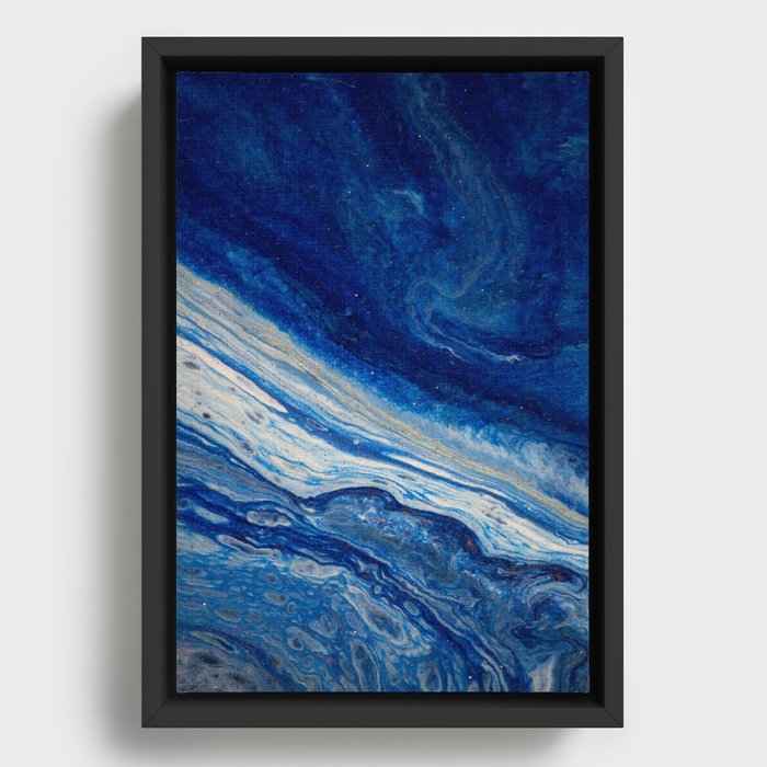 The Edge of Space Framed Canvas