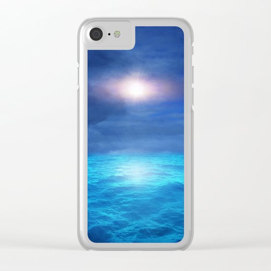 Out to Sea Clear iPhone Case