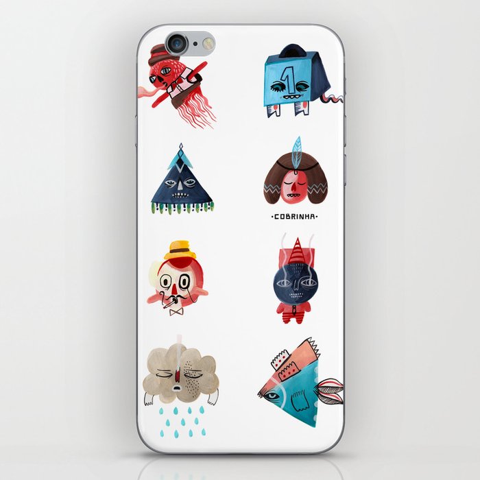 Monster Shapes iPhone Skin