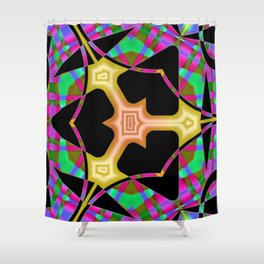 Colorandblack series 1645 Shower Curtain