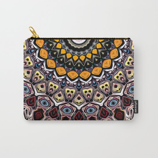 Colorful Balance of Shapes Carry-All Pouch