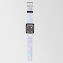 Pink Blue Pastel Nebula Painting Apple Watch Band