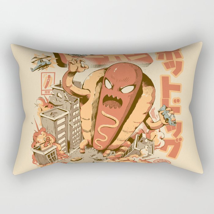 Great Hot Dog Rectangular Pillow