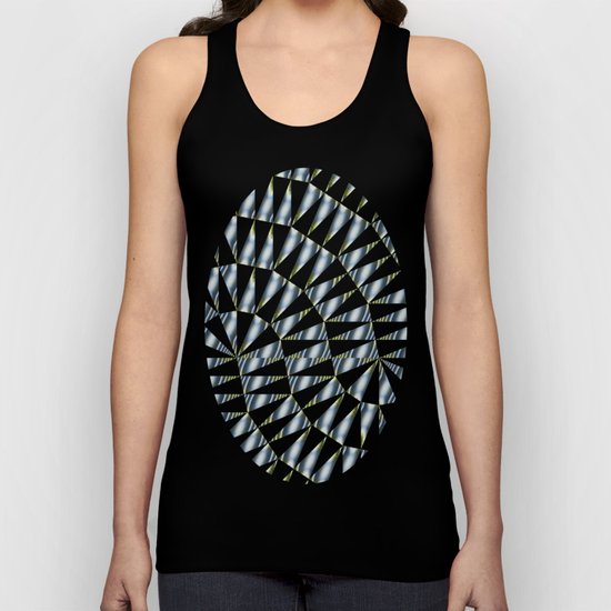 Triple Ts Fractal Unisex Tank Top