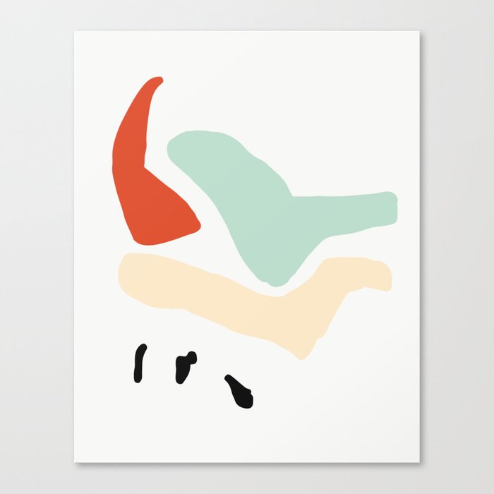 Matisse Shapes 5 Canvas Print