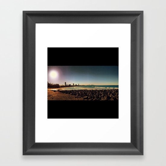 beach Framed Art Print