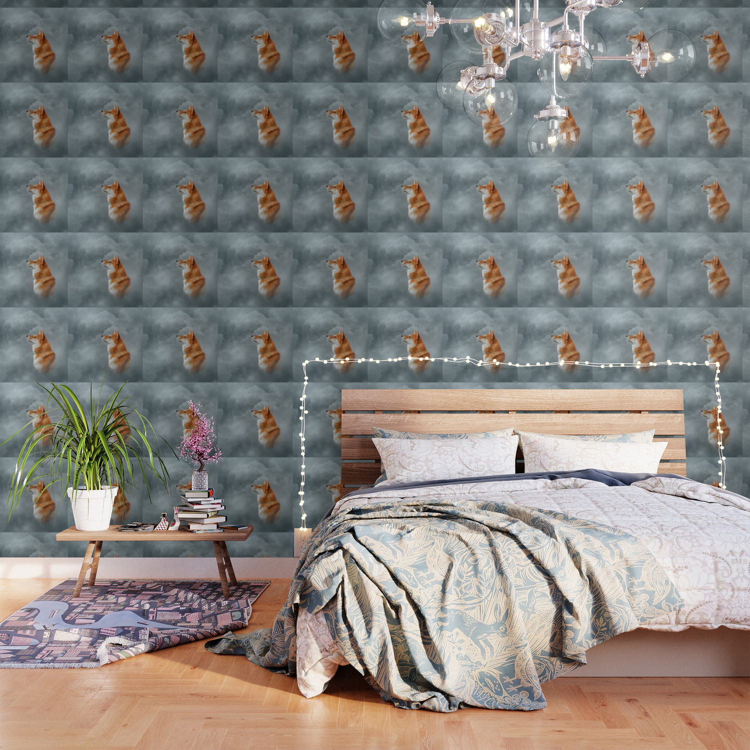 Drawing Japanese Shiba Inu Dog Wallpaper By Bonidog Society6