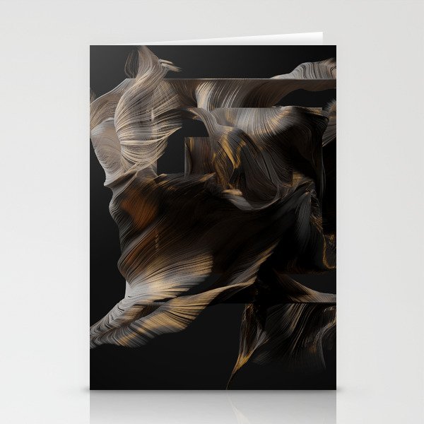 Flow Abstract VII Stationery Cards