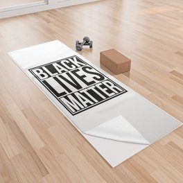 Black Lives Matter Yoga Towel