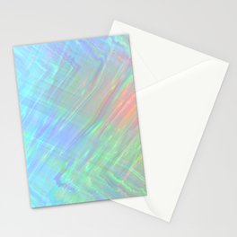 Abstract geometric shapes Stationery Card