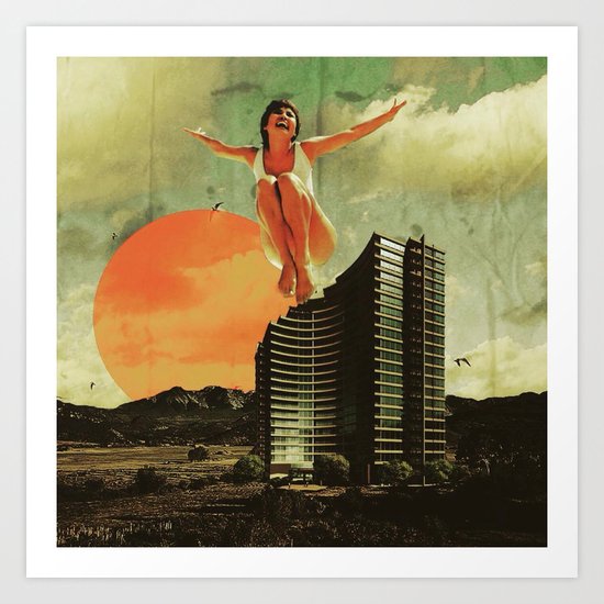 "Flying High" Art Print