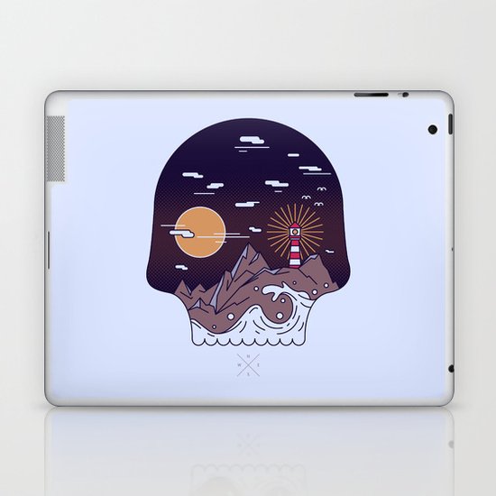 Skull Pier Laptop & iPad Skin