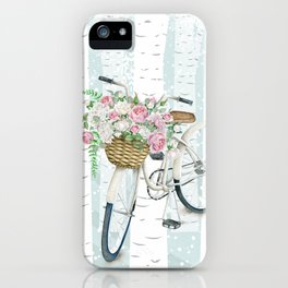 Bear riding bike with forest friends iPhone 11 case Bear riding bike with forest friends iPhone 11 case