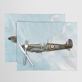 Supermarine Spitfire - WW2 Placemat