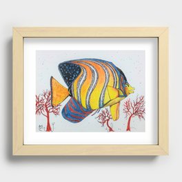 King of the Tribe Recessed Framed Print