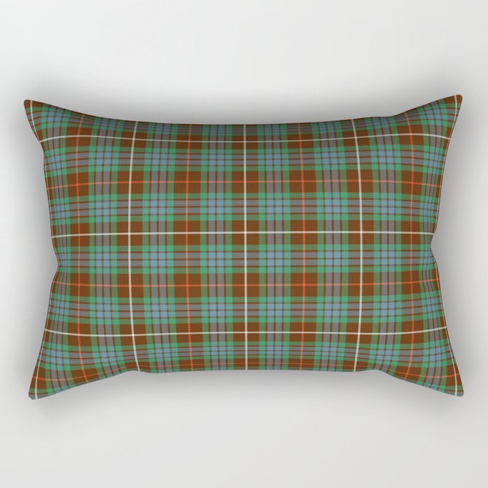 Clan Fraser Hunting Tartan Rectangular Pillow