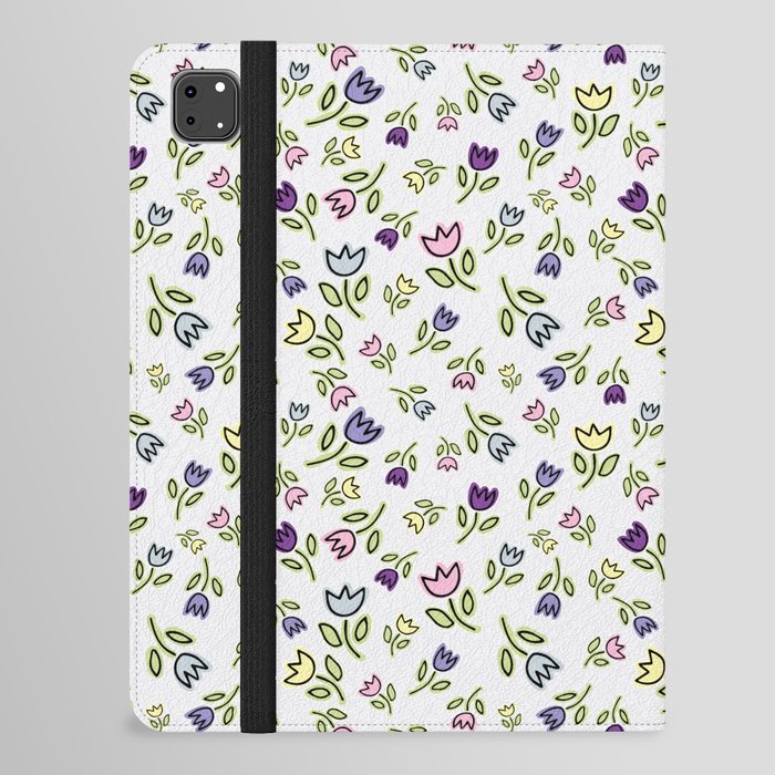 Silly Flowers iPad Folio Case
