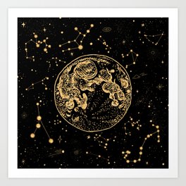 Into The Galaxy Art Print