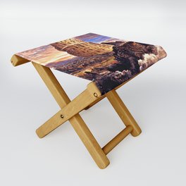 The Valley of Towers Folding Stool