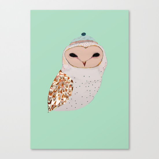Barn Owl Canvas Print