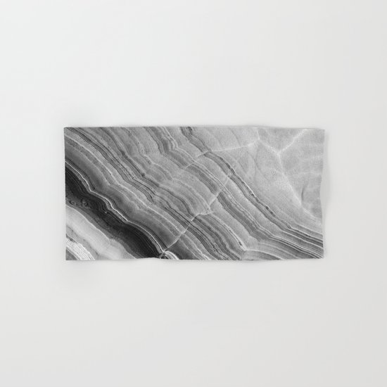 Shades of grey marble Hand & Bath Towel