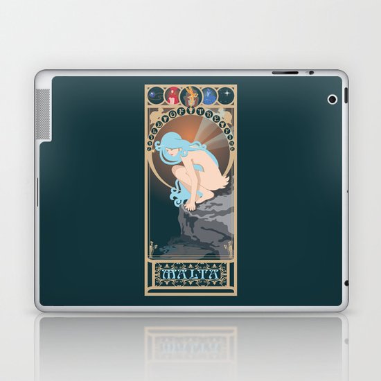 Malta Nouveau - Sea Prince and the Fire Child Laptop & iPad Skin