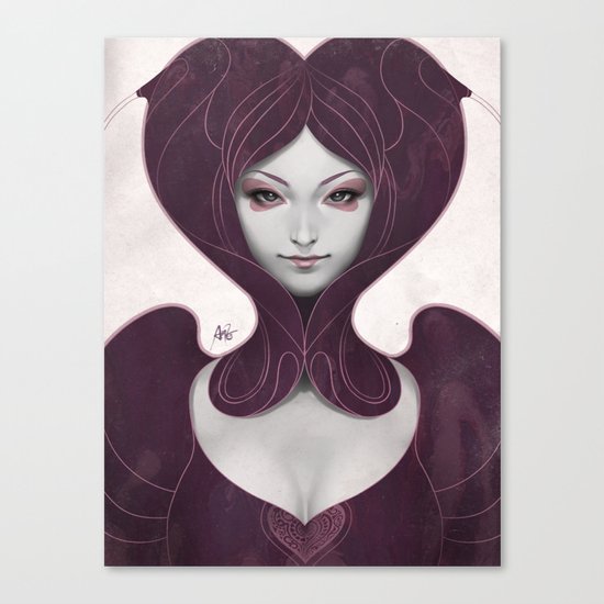 Pepper Heart Canvas Print