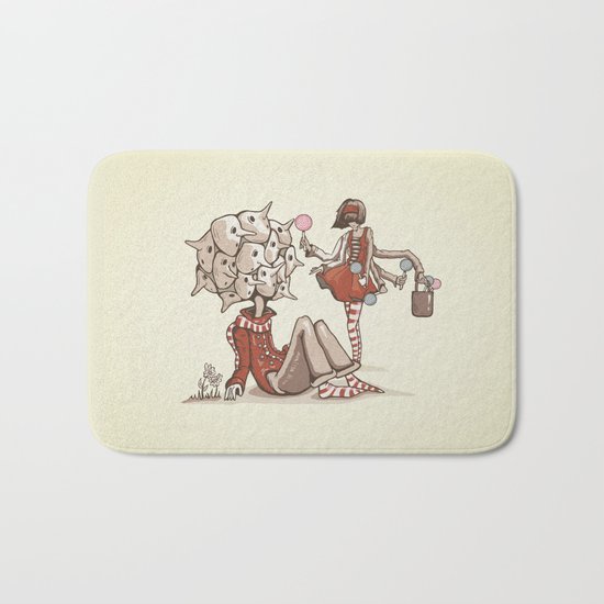 Cheer Up! She Found You Bath Mat