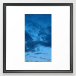 Night sky Framed Art Print