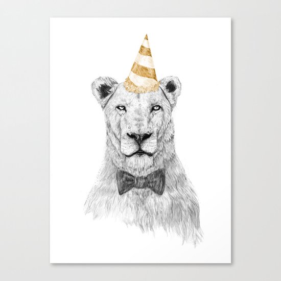 Get the party started (color) Canvas Print