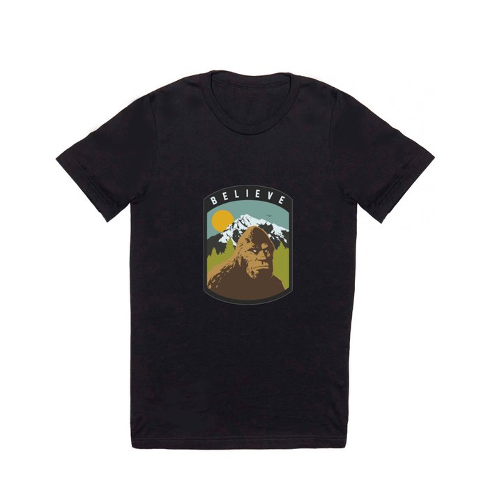 Bigfoot Patch T Shirt