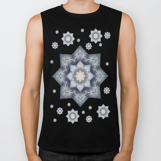 Snowflakes Biker Tank