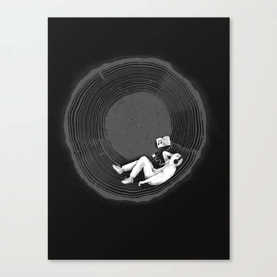 Feel calm and peaceful Canvas Print