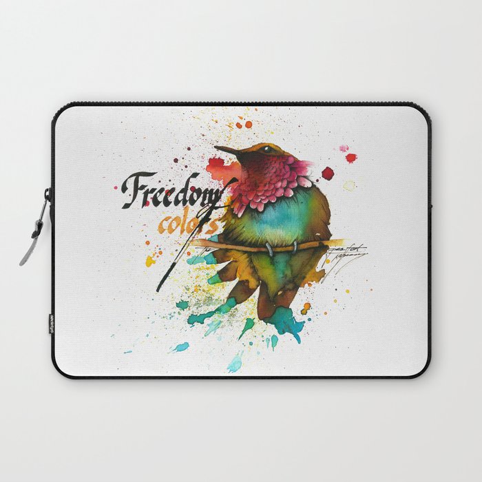 Freedom of colors Laptop Sleeve