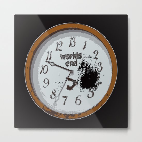 Worlds End Metal Print