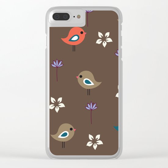 Cute Pattern 5 Clear iPhone Case