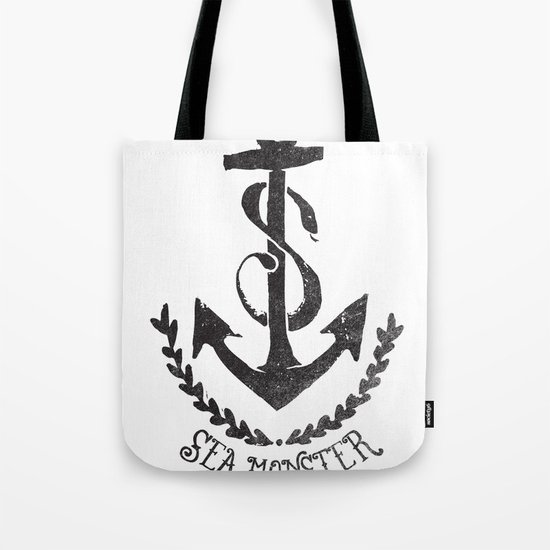 SEA MONSTER Tote Bag